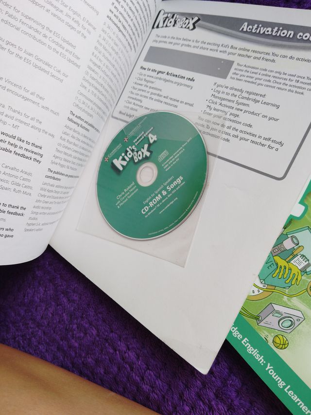 Libros Kid's Box Cambridge Nivel 4