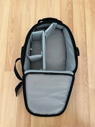 Mochila Nikonistas Negra y Amarilla
