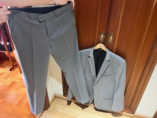 Traje Zara Hombre Gris
