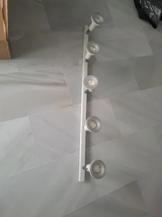 Lámpara de techo lineal 5 focos