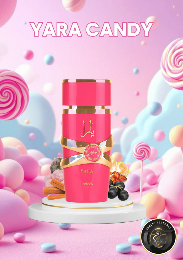Perfume Árabe Yara Candy Lattafa 100ml