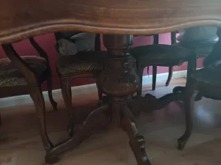 Mesa marquetería estilo Italiano