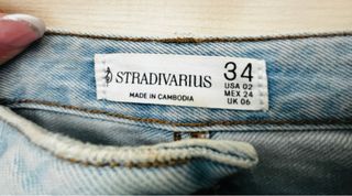 Falda pantalón vaquera Stradivarius