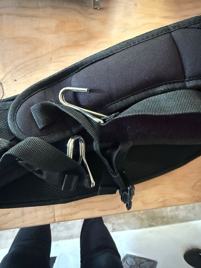 Cinturón de batucada negro