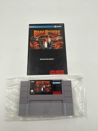 Brawl Brothers Super Nintendo SNES