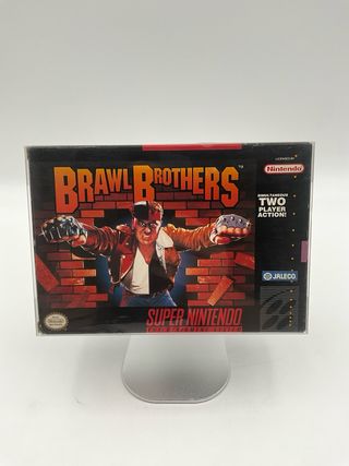 Brawl Brothers Super Nintendo SNES