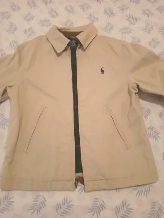 Chaqueta Polo Ralph Lauren niño beige talla S