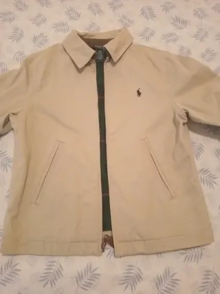 Chaqueta Polo Ralph Lauren niño beige talla S