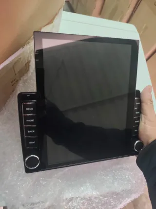 Pantalla Tesla Carplay Fiat Ducato