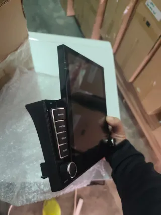 Pantalla Tesla Carplay Fiat Ducato