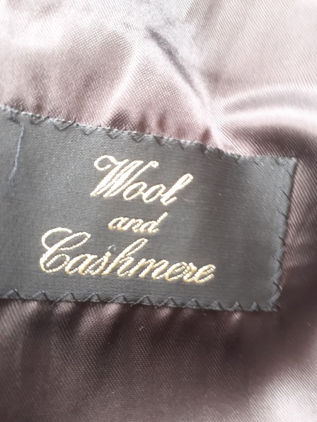 Cappotto lana e cashmere 