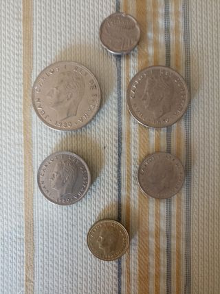 Lote monedas Mundial 82
De regalo moneda 92