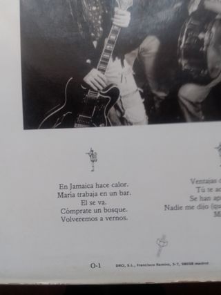 Vinilo Dr. Livingstone, supongo