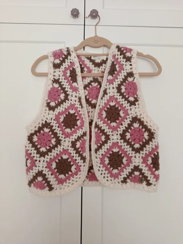 Chaleco de punto Brownie