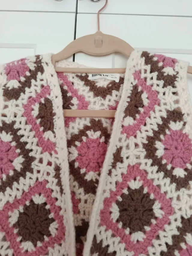 Chaleco de punto Brownie