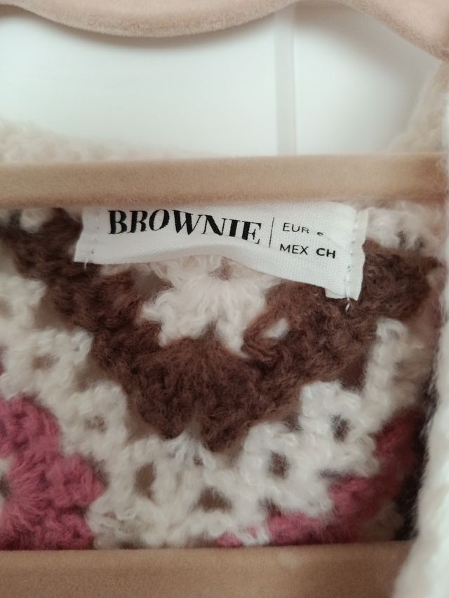 Chaleco de punto Brownie