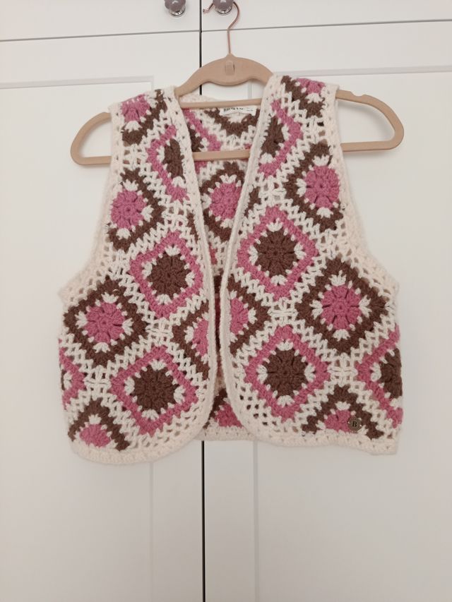 Chaleco de punto Brownie