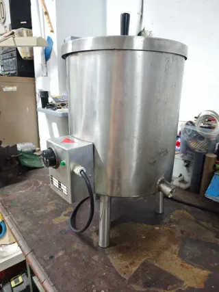 Recuperador de ceras microfusion. Inox