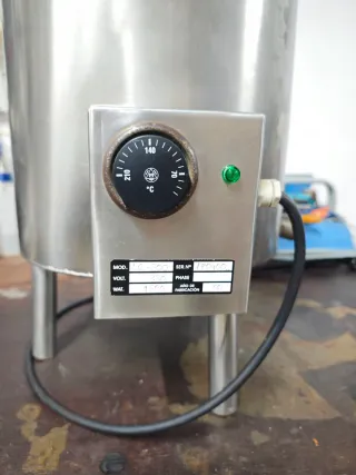 Recuperador de ceras microfusion. Inox