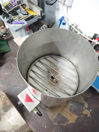 Recuperador de ceras microfusion. Inox