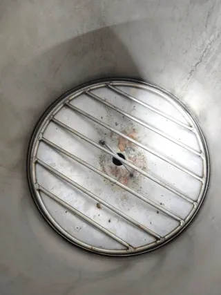 Recuperador de ceras microfusion. Inox