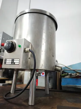 Recuperador de ceras microfusion. Inox