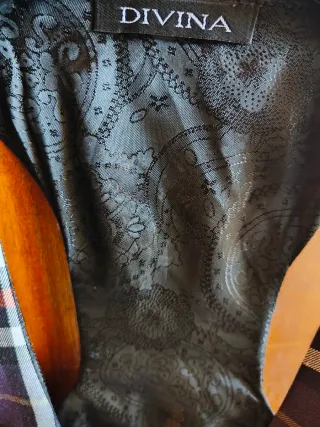 Gilet Divina fantasia quadri tg 42