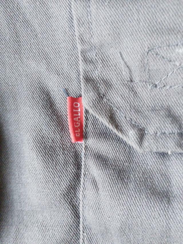 Pantalón de trabajo gris