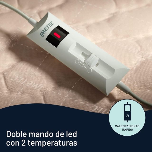 Imetec Manta Calientacamas Matrimonial 150 x 137cm