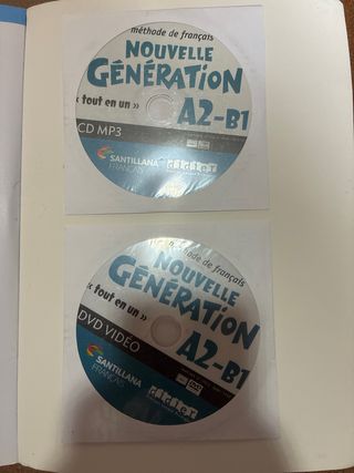 NOUVELLE GENERATION A2/B1 LIVRE/EXERCICES+CD+DVD