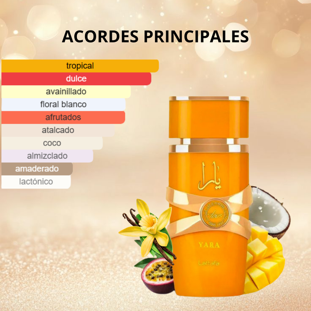 Perfume Yara Tous Lattafa 100ml - Perfume Árabe