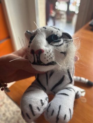 Peluche Tigre Bianco