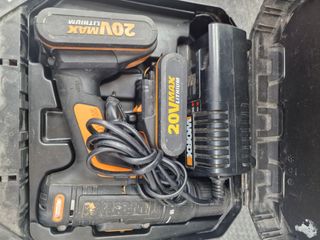 Taladro A Bateria Worx Wx371.1 2 Baterias