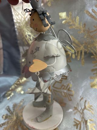 Angelito de Navidad con estrella