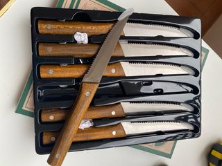 Coltelli da bistecca Arpy Mango Wood 6 pezzi