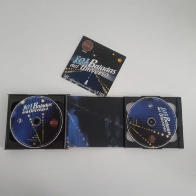 Las 101 mejores Baladas del Universo 5 CD's.