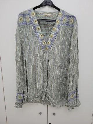 Blusa Talla M-L Estampada