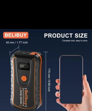 Arrancador de Coche Belibuy 2000a