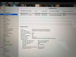 MacBook Air 13” 2020 i3 / 8GB RAM / 256GB SSD