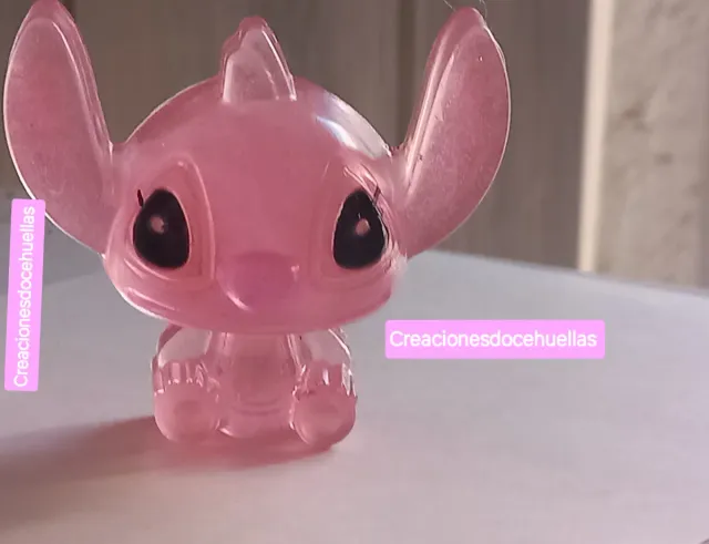 Llaveros Corazón Puzzle y Figura Stich