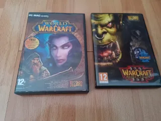 World of Warcraft PC CD-ROM + Warcraft III Reign 
