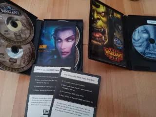 World of Warcraft PC CD-ROM + Warcraft III Reign 