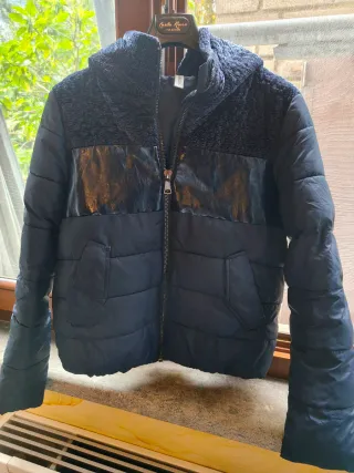 Giubbotto blu con dettagli unici tg. M/L