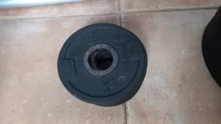 Set de pesas gimnasio