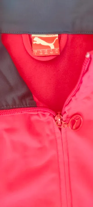 Chaqueta Puma Rosa y Gris Talla M