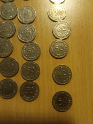 50 Pfennig Bank Deutscher Länder (48 monedas)