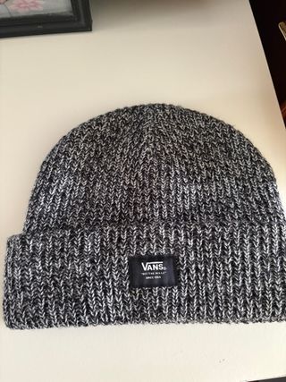 Gorro Vans Negro y Gris