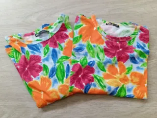 Camiseta Flores Zara
