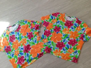 Camiseta Flores Zara