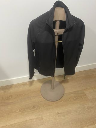 Chaqueta cortavientos Quechua negra